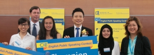 CIE English Public Speaking Contest 2014 draws to an end
