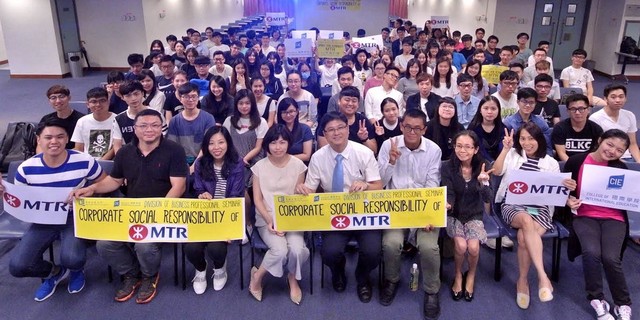 Business Seminar on “Corporate Social Responsibility of MTR”