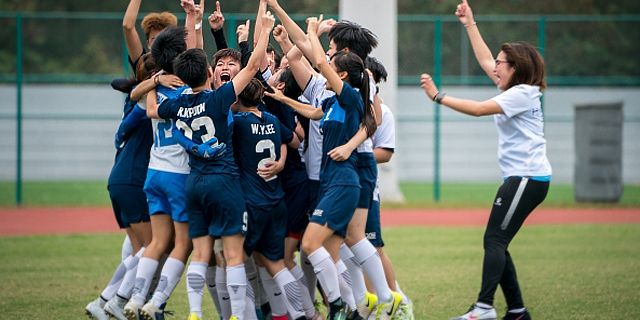 HKBU Women’s Soccer Team wins intercollegiate competition