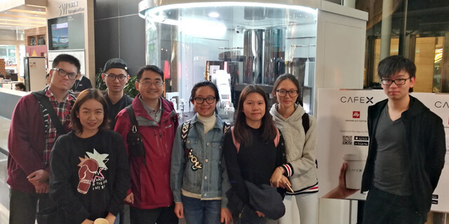 国际学院学生参观香港科技园初创企业