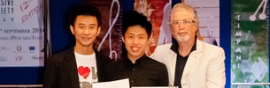 Music Student Andrew Chan wins top prize in Italy Percussion Competition