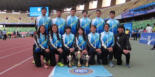 国际学院同学扬威第17届全国大学生田径锦标赛