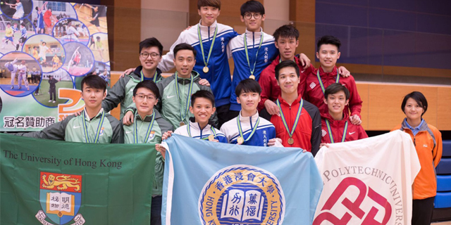 HKBU fencing teams shine at intercollegiate competition