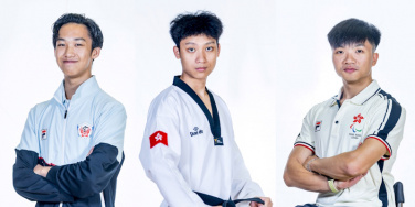 Three elite athletes admitted to HKBU under the Talented Athletes Direct Admissions Scheme