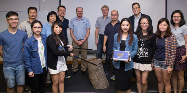 國際樹木學會香港分部與國際學院合辦樹木聲納圖像器專業研討會