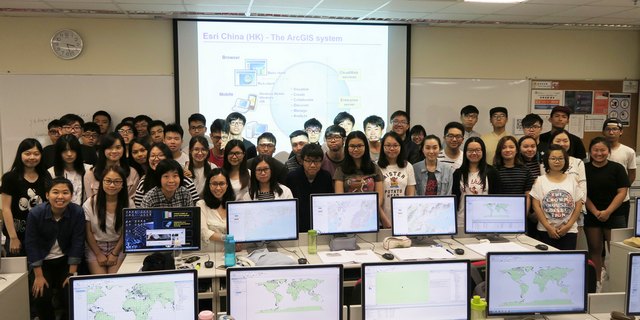 GRMG students get started with Geographic Information System (GIS) on data analysis