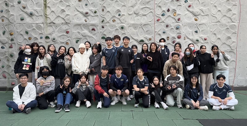 学生发展中心举办历奇训练启发同学潜能