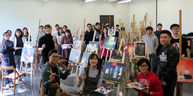 CIE Cultural Studies students establish their own 'way of seeing' by 'retouching' masterpieces