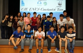 Group photo of CIE ENCS Coastal Watch Team.