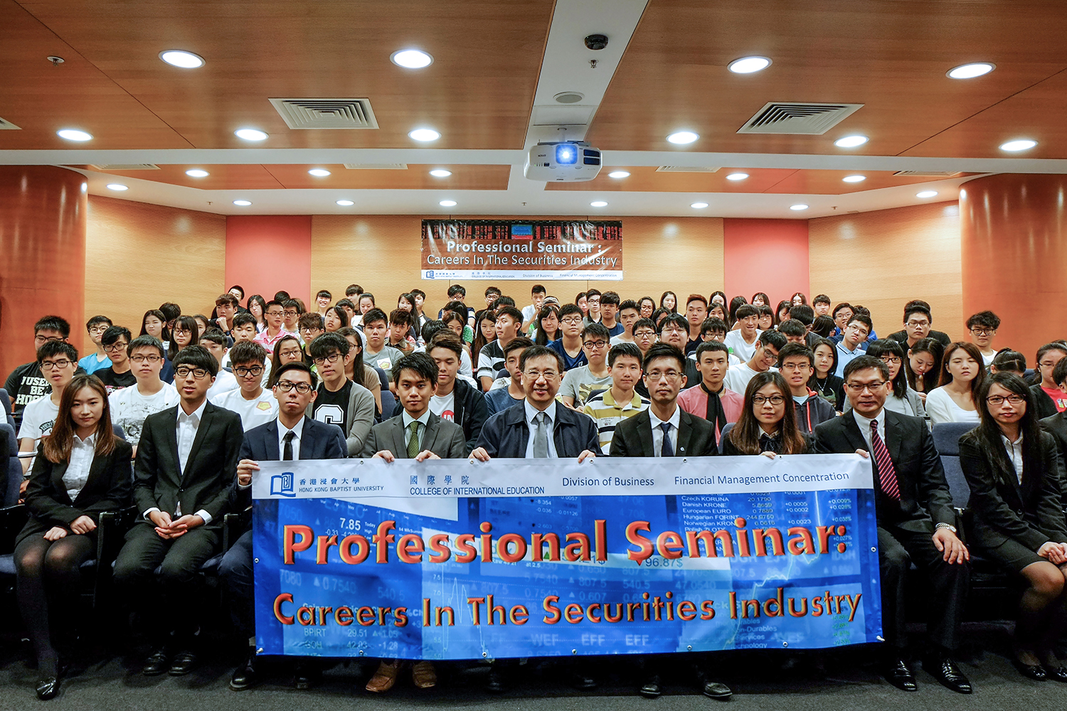 Over 150 students participated in the Professional Seminar and i-plan Stage I (Level 1) Training Session.