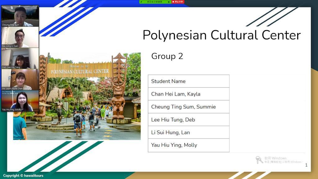 国际学院市场学的同学把「夏威夷玻里尼西亚文化中心主题公园」Polynesian Cultural Center风情带到中国三亚。