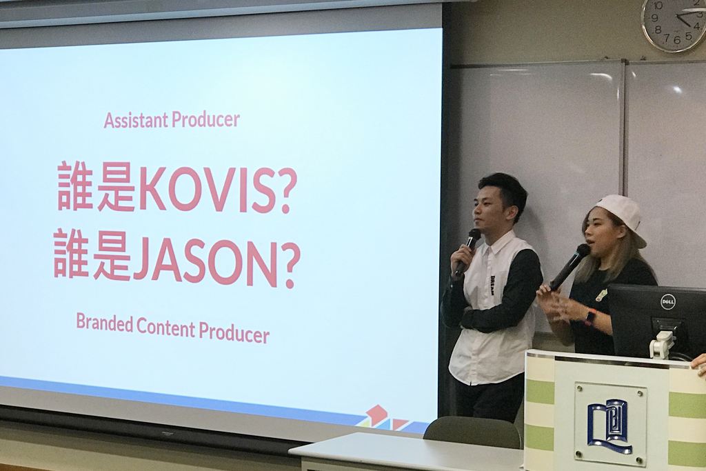 KOVIS（右）和JASON（左）分享自己在STAKK的不同創作經驗。