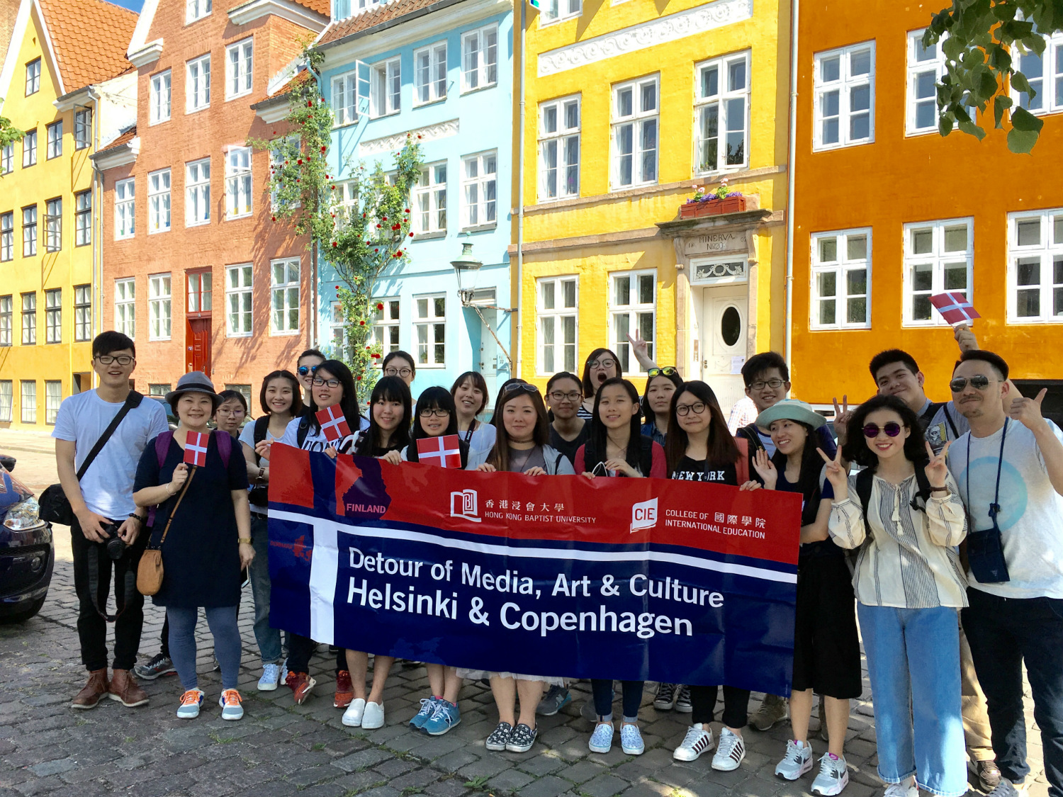浸大國際學院過百位學生參與海外實習及文化交流 首次前往北歐　體驗全球最快樂國家的生活態度