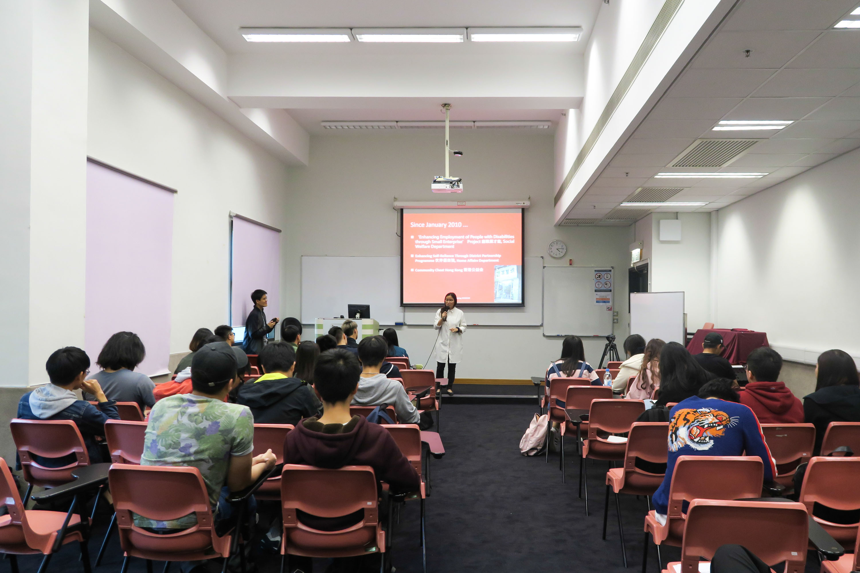 The talk develops students’ understanding and ability to participate in evaluation of social policies.   