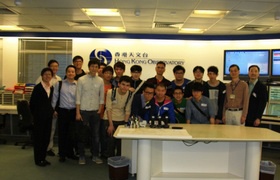 計算機科學同學參觀香港天文台