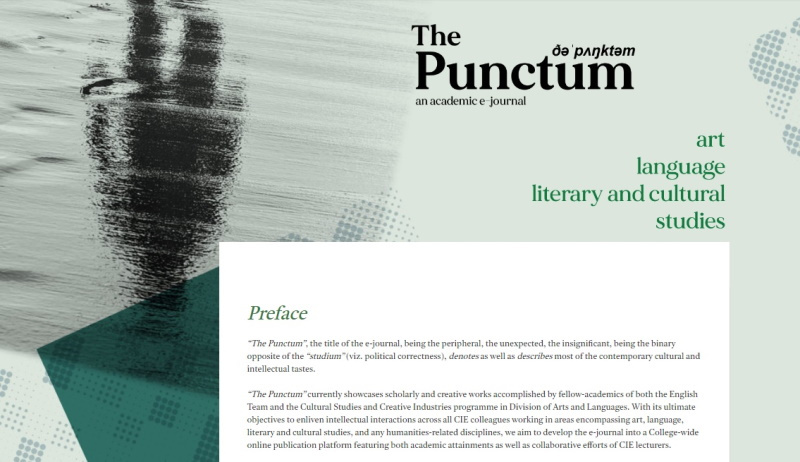 What is ‘The Punctum’ about?