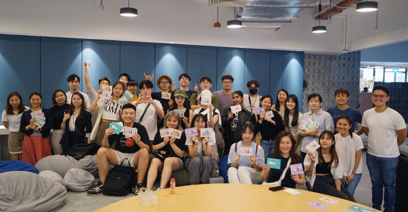Students from BCom in Marketing travelled to Singapore to study social innovation. 