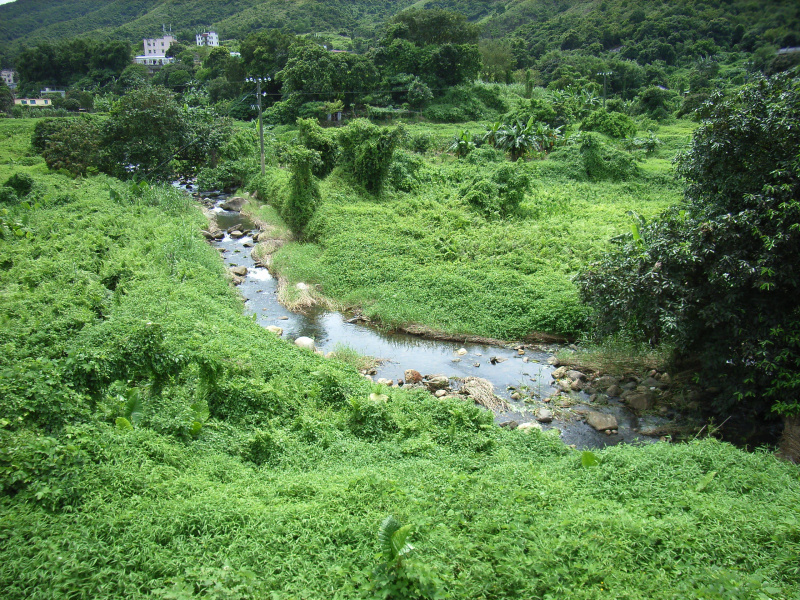 林村谷居住人口超过17,000人，调查目的是了解当地居民对集水区水资源的认知和使用林村河河水的情况。