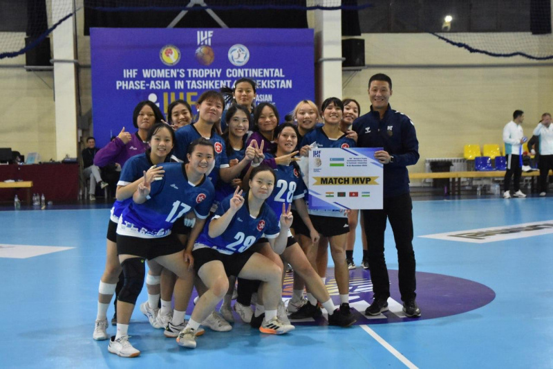 AD Students represent the HK Women's Junior Handball Team in IHF Trophy 2023 Asia Zone and win third place